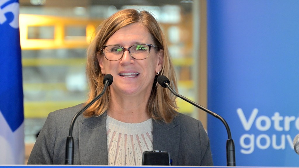 Chantal Leblond, directrice régional de Investissement Québec, crédit photo : Philippe Manning, Sorel-Tracy Info