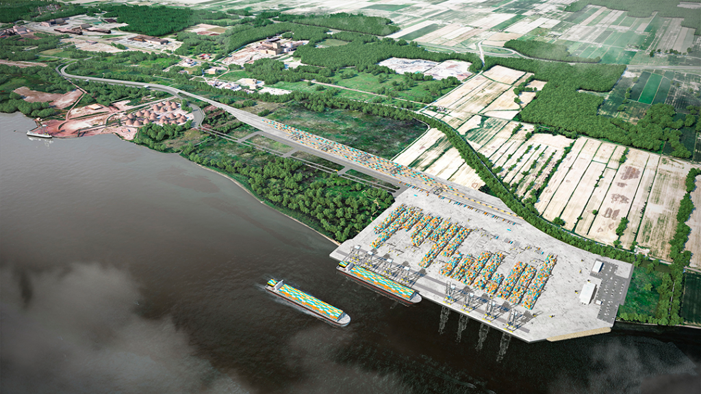 Port de Montréal projeté à Contrecoeur