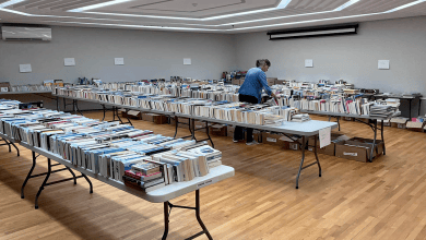 Vente de livres annuelle. Crédit photo : Ville de Sorel-Tracy