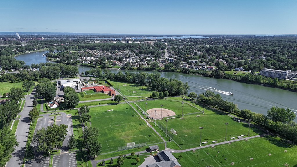 Parc Dorimène-Desjardins. Crédit photo : Ville de Sorel-Tracy