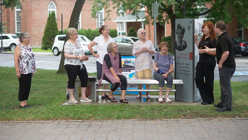 Promenades Littéraire du Biophare. Crédit photo : Philippe Manning / Sorel-Tracy Info