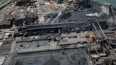 Plan de Rio Tinto Fer et Titane – Opérations Québec. Crédit photo : Philippe Manning / Sorel-Tracy Info (photo d'archives)