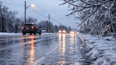 Avrtissement de verglas, Montréal et Montérégie