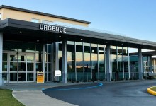 Entrée de l'urgence du Centre Hospitalier - Hôtel-Dieu de Sorel