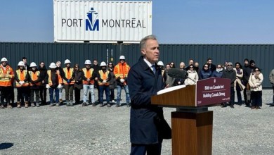 Mark Carney - Port de Montréal, Contrecoeur. Crédit photo : Conseil du patronat du Québec