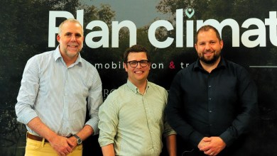 François Chalifour. Directeur général et greffier-trésorier, Vincent Deguise, préfet et Alexandre Fortin-Patoine, directeur de l’aménagement et de l’environnement tous pour la MRC de Pierre-De Saurel. Crédit photo : Céryce Coutu / Sorel-Tracy Info (STI)