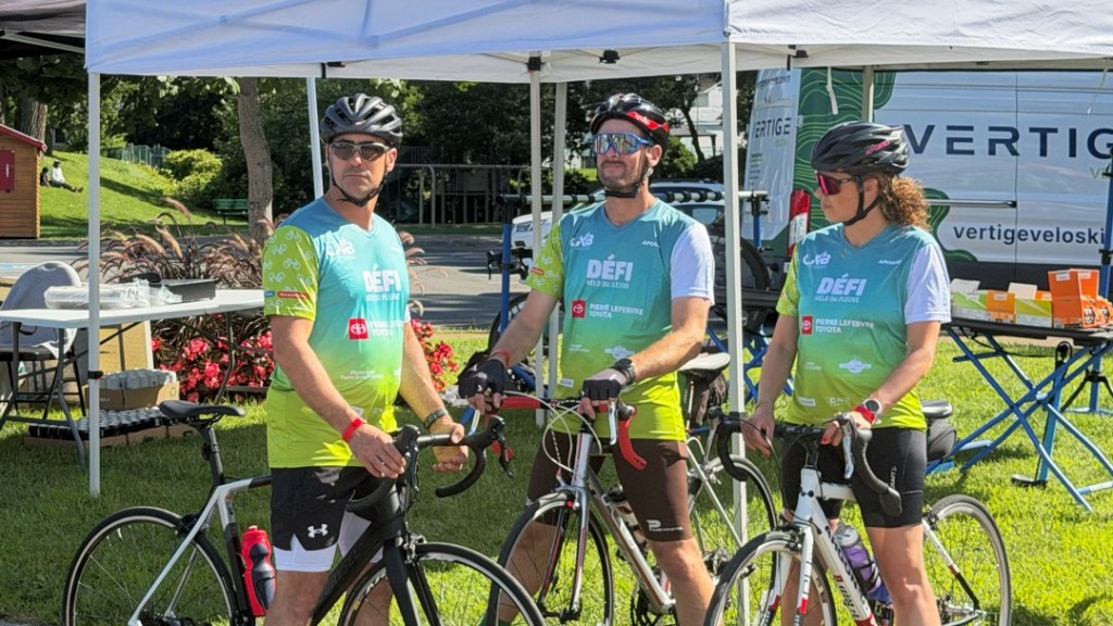 Participants du Défi Vélo du Flauve 2026. Crédit photo : Sorel-Tracy Info (STI) / Philippe Manning