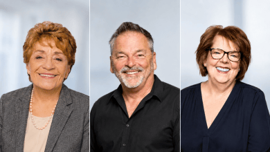 Élisabeth Chouvalidzé, Philippe Côté et Carmen Sylvestre