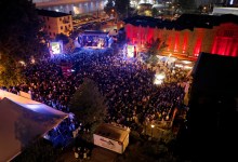 Foule au spectacle d'Éric Lapointe au Gib Fest à Sorel-Tracy en juillet 2026