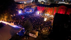 Foule au spectacle d'Éric Lapointe au Gib Fest à Sorel-Tracy en juillet 2026
