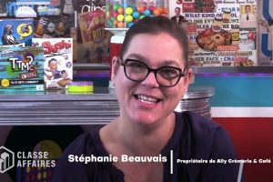Entrevue avec Stéphanie Beauvais sur Classe affaires, animée par Suzie Beaudoin Entrevue avec Stéphanie Beauvais sur Classe affaires, animée par Suzie Beaudoin